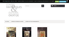 Desktop Screenshot of contes-fantastiques.com