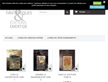 Tablet Screenshot of contes-fantastiques.com